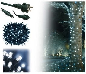 Vianočné svetielka vonkajšie FLASH studená biela 1000 LED