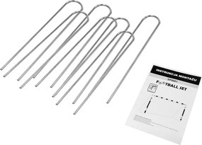 JOKOMISIADA Futbalová bránka 300 x 200 x 90 cm, štadión SP0661