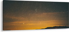 Obraz hviezdneho neba (120x50 cm)