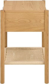 Nočný stolík v dekore duba v svetloprírodnej farbe Monfort – Actona