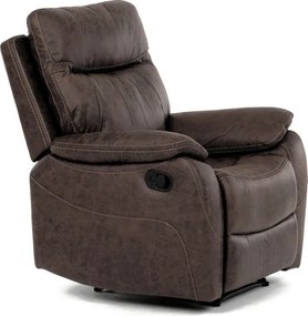 Polohovacie kreslo hnedé TV-4092 BR3