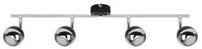 Stropná lampa GASTER GU16016-4TU2-BK