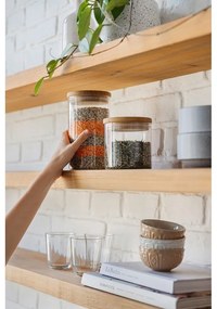 Sklenená dóza na sypké potraviny Mineral – Bonami Essentials