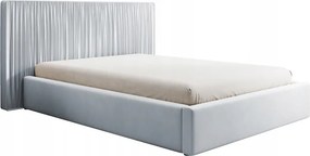 Manželská posteľ 140cm Thala 140 (rošt úl. priestor) (svetlosivá/čierna)