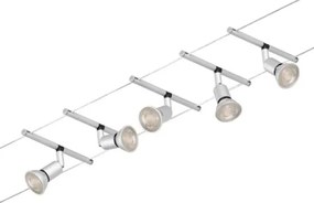 Paulmann 94442 - SADA 5xGU5,3/10W Bodové svietidlo SALT 230V matný chróm