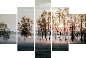 Obraz - Ranná sychravosť (150x105 cm)