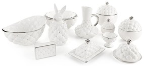 DEKORAČNÁ KERAMICKÁ MISKA ADORE 35X22X15 CM VZOROVANÁ