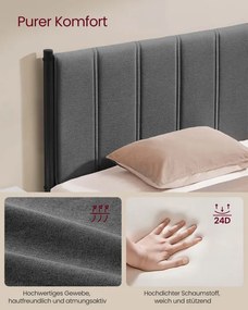 Manželská posteľ 140 cm RMB614G02