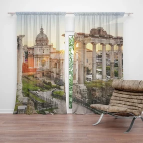 Sablio Záves Rím Forum Romanum: 2ks 140x250cm