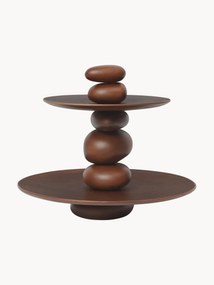 Etažérka z bukového dreva Pebble