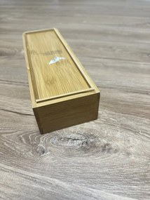 Zeller Present 2. akosť - Organizér do zásuvky kuchyne aj kúpeľne, príborník BAMBOOZ (23,5x7,5x5)