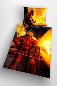 3d obliečky Fireman 140x200 cm