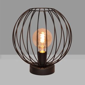 Stolná lampa MERCURE 1xE27/15W/230V čierna