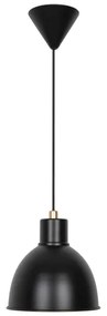 Nordlux - Luster na lanku POP 1xE27/40W/230V čierna/zlatá