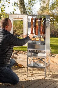 KAISER - PÄŤDESIATKA, elektrická udiareň, nerez