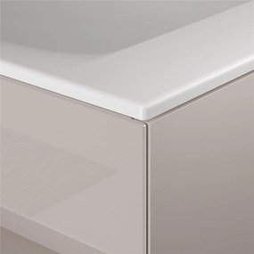 KEUCO Stageline závesná skrinka pod umývadlo, 1 zásuvka + 1 priehradka, s elektrinou, 500 x 490 x 625 mm, kašmír, 32842180110