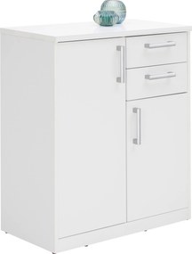 XXXLutz KOMODA, biela, 72/84/36 cm Xora - Komody - 000017003005