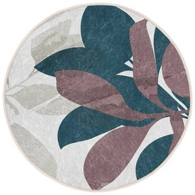 Prateľný okrúhly koberec vhodný pre robotické vysávače ø 80 cm Comfort – Mila Home