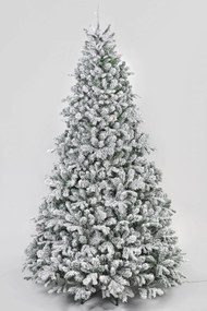 Umelý zasnežený vianočný stromček 240cm 750LED