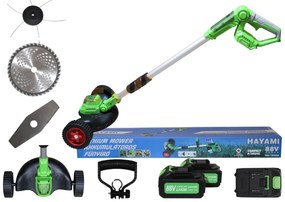 Aku strunová kosačka s kolieskami HAYAMI HA-1030