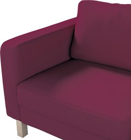 Poťah na sedačku Karlstad (nerozkladací, 2-miestny, krátky) farba produktu slivková