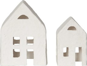 Biela vianočná svetelná dekorácia 2 ks Plain – Star Trading