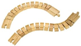 Bigjigs - Ohybná koľajnica - 2 kusy