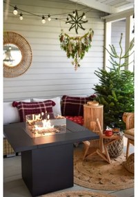 Planika Square Table GAS - Vonkajší plynový krb 79,7x90 cm 10kW