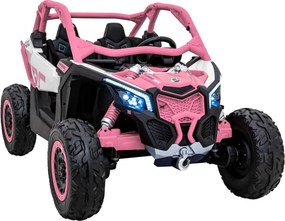 Ramiz Detské elektrické auto Buggy Maverick Turbo RR Ružové