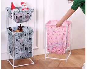 Verk 24243 Kôš na bielizeň 40 L, modrá