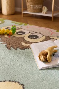 Detský koberec Funky Top Tig mätový