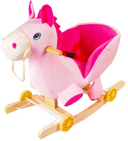 Aga4Kids Hojdacie Koník Ružový