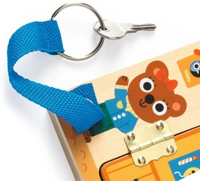 Domček so zámkami - mačička slávi narodeniny