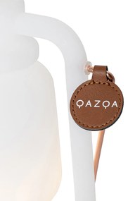 Stolná lampa nabíjateľná 22 cm IP44 biela - Storm Mini