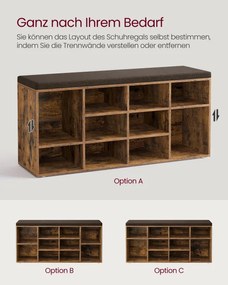 Botník so sedením LHS012B01