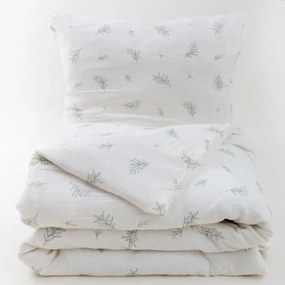 Matex Mušelínové obliečky Olivka, 140 x 200 cm, 70 x 90 cm