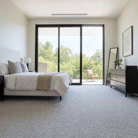 Metrážny koberec Balance 73 sv.šedý, na mieru, šíře 4m, šedá, filc, chodba / predsieň, Spoltex