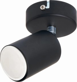 BERGE Stropné bodové svietidlo LED VIKI 1x GU10 čierne