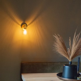 Art Deco stropné bodové svetlo zlaté so sklom nastaviteľné - Laura