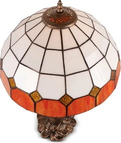 BRILAGI - Tiffany vitrážová stolná lampa SIENNA 1xE27/60W/230V