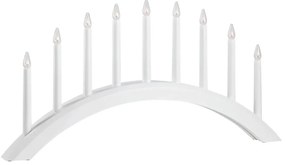 Biela vianočná svetelná dekorácia Avento – Markslöjd