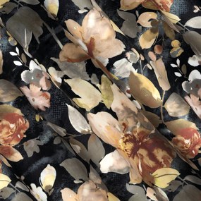 ZATEMŇOVACÍ ZÁVES NA KRÚŽKOCH BETTY 140X250 CM KVETY