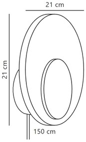 Nordlux - LED Stmievateľné nástenné svietidlo MARSI LED/7W/230V zelená
