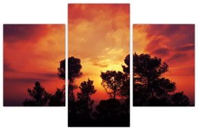 Obraz západu slnka (90x60 cm)