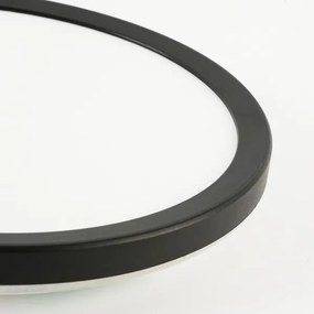 Brilagi - LED RGB stmievateľné svietidlo ULTRA SLIM LED/18W/230V Ø 30 cm čierne + diaľkové ovládanie