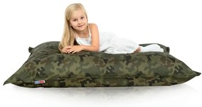 Sedací vak Defence – maskáčový nepremokavý vankúš na sedenie a ležanie Veľkosť: XL