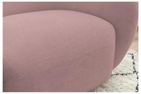 Svetloružové kreslo Celine – Bobochic Paris