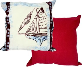 Home Elements Obliečka na vankúš Plachetnica