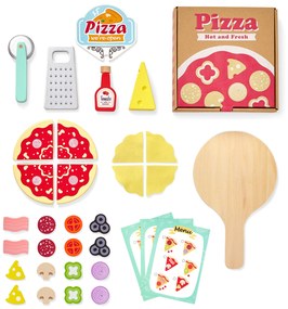 Drevené príslušenstvo k peci na pizzu ECOTOYS
