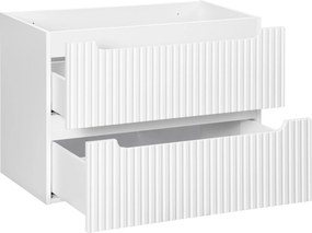 Comad Kúpeľňová skrinka pod umývadlo Nova White 80 biela